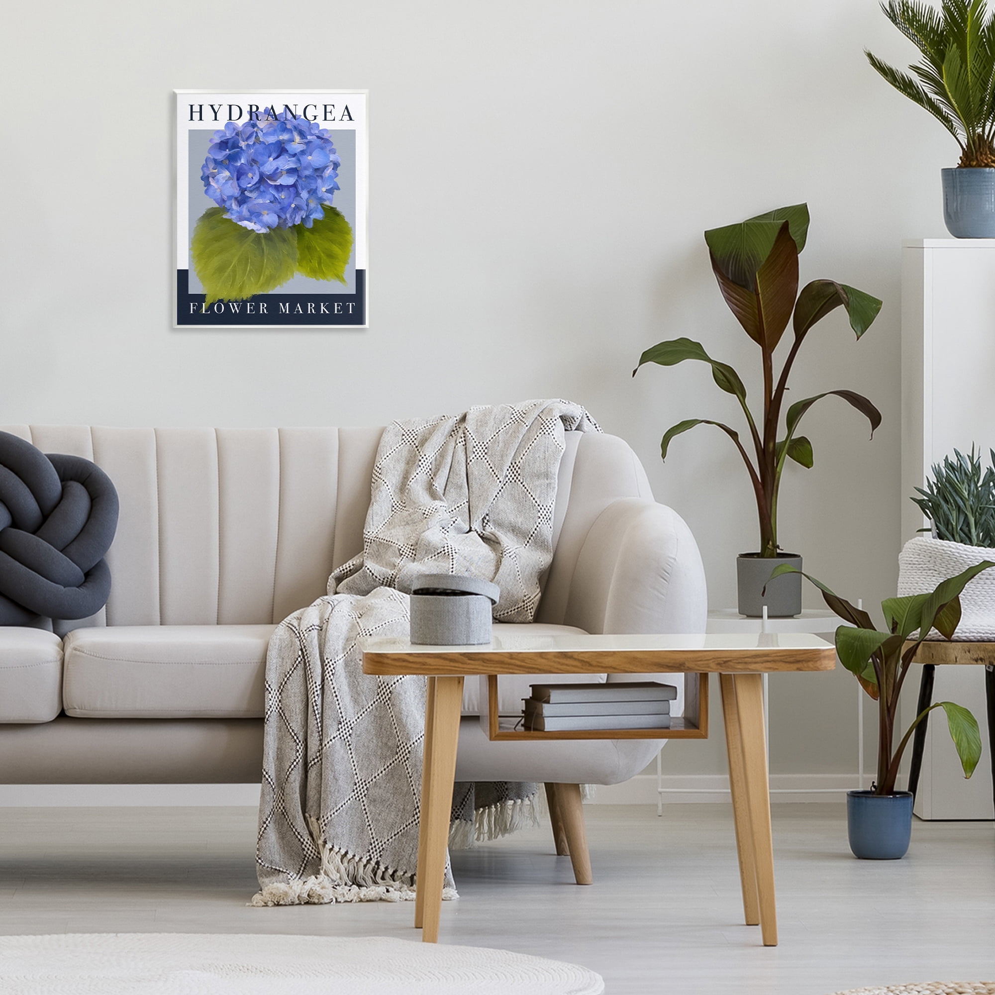 Stupell Industries Hydrangea Flower Market Wall Plaque Art, design by Jennifer Stith