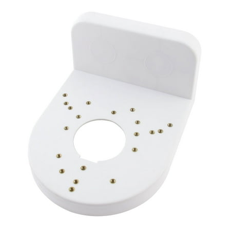 Outdoor Plastic Wall Mount Bracket White for CCTV Security Dome Camera