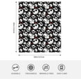 thumbnail image 2 of Halloween Blanket Black Christmas Cozy Soft Plush for Couch Living Room Blanket Interesting Festival Gift for Kids Adults 50 x 60 inch, 2 of 6