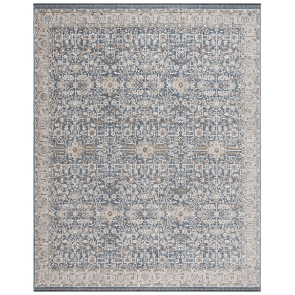 SAFAVIEH Vivaldi Roberta Abstract Area Rug, Light Blue/Ivory, 8' x 10'