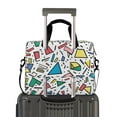 thumbnail image 2 of FORMRS 16" Laptop Sleeve Bag Carrying Case with Handle Travel Shoulder Briefcase, Blue Triangles, 2 of 8