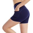 thumbnail image 3 of Women's High Waisted Yoga Pants with Pockets Tummy Control Workout Leggings, 3 of 8