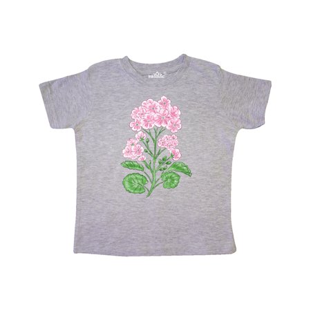 

Inktastic Pink Geranium Flower Gift Toddler Boy or Toddler Girl T-Shirt