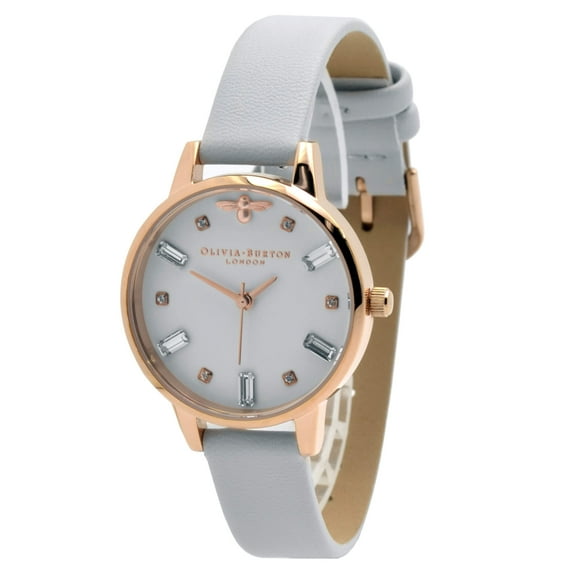 Olivia Burton OB16EX141 Women's Bejewelled Bee White Dial Watch