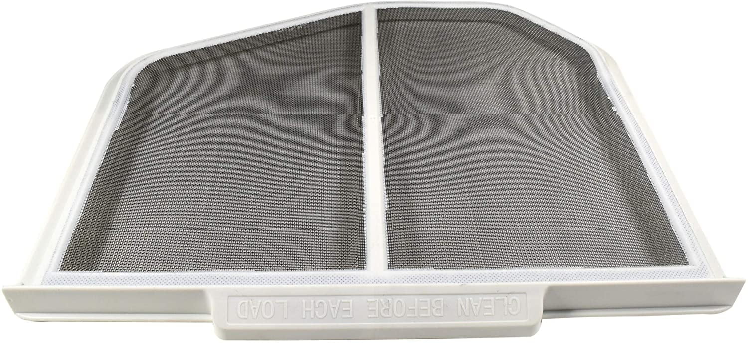 HQRP 4-Pack Dryer Lint Screen Filter Catcher Compatible with KitchenAid KEHS01PMT0 KEHS02RWH1 YMED9600TK0