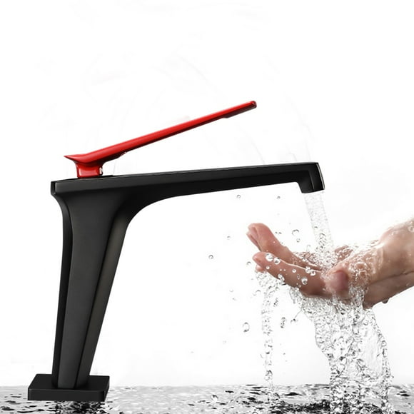 Boovnll Bathroom Faucet Handle Bathroom Sink Faucet Bathroom Vanity Sink Faucets with Faucet Supply Lines Hole