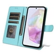 thumbnail image 4 of Dteck Wallet Case for Samsung Galaxy A35 5G with Wrist Strap, Galaxy A35 5G Phone Case Wallet with Card Slots, PU Leather Flip Cover Folio Phone Case for Samsung Galaxy A35 5G,Mint, 4 of 5