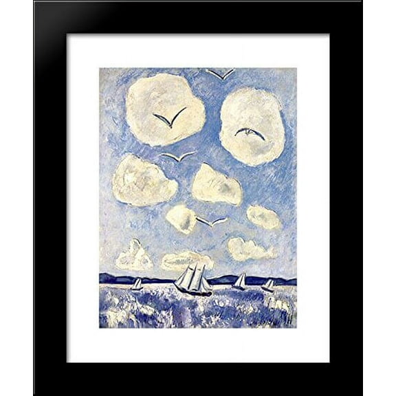 Birds of the Bagaduce 20x24 Framed Art Print by Marsden Hartley