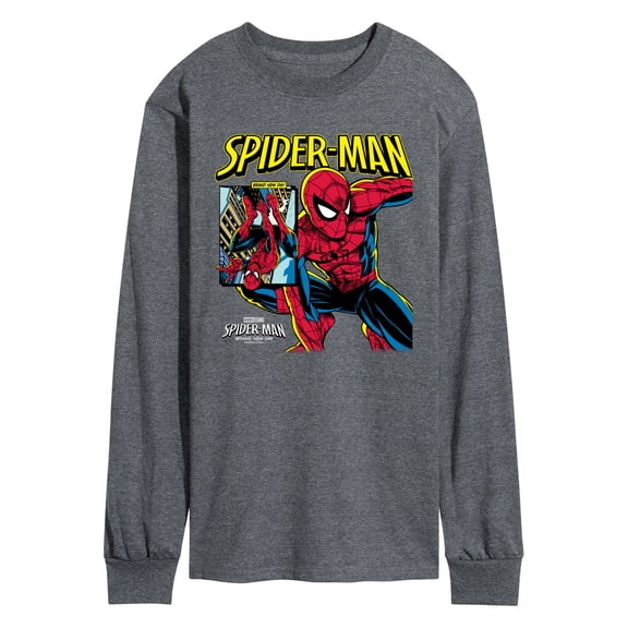 Spider-Man: Brand New Day - Comic Cover - Men's Long Sleeve Graphic T-Shirt