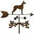 thumbnail image 3 of SWEN Products Inc Handmade Great Dane Dog Copper Weathervane, 3 of 4