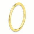 thumbnail image 3 of Sterling Silver Stackable Expressions Gold-plated Step-down Ring Size 7, 3 of 3