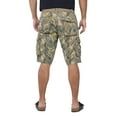 thumbnail image 2 of X RAY JEANS Men's Belted 12.5" Inseam Knee Length Cargo Shorts, Desert Camo, 38, 2 of 7