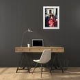 thumbnail image 3 of Bolgov (Axe), Ruslan 17x24 White Modern Wood Framed Museum Art Print Titled - Riding the Mustang, 3 of 4