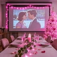 thumbnail image 3 of JMEXSUSS Pink Lights for Valentines Day Decor, 200 LED 66 Ft Pink Christmas String Fairy Lights Clear Wire Plug in for Bedroom Indoor Outdoor Girl's Room Valentines Decorations, 3 of 9