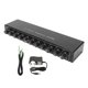 thumbnail image 1 of Stereo Headphone Amplifier 1 in 10 Out Portable 10 Channel Headphone Amplifier 100?240V EU Plug, 1 of 5