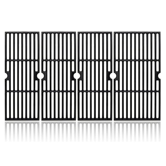 18 Inch Cast Iron Grill Grates forharbroil Performance 463243518, 463275517, 463243519 C, 463274619, 463274419, 463275717, 463274819. Cooking Grid Grates for Char-Broil Grill Replacement Parts