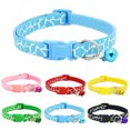 thumbnail image 2 of 2PCS 0.39'' Pet Collar Adjustable Dog Collar Cat Collar with Bell, 2 of 8