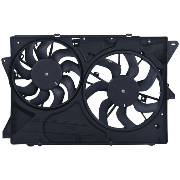 TOPAZ Radiator Condenser Fan Assembly Fits 12-19 Ford Explorer 3.5L 2.0L DA8Z8C607B