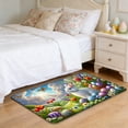 thumbnail image 4 of Easter Bunny Print Doormat for Men Women 23.6X15.7 Inch Outdoor Decorative Polyester Mat, 4 of 7