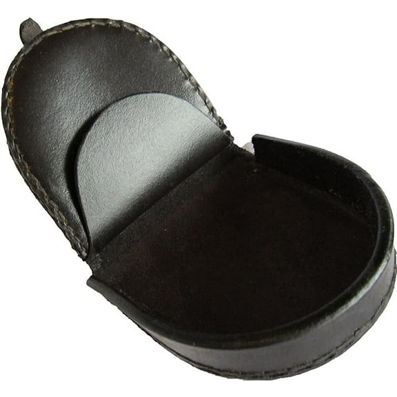 100% Leather Horse Shoe Style Change Purse