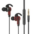 thumbnail image 3 of Tongliya 1 New S39 mobile computer universal bass earplugs in-ear karaoke game paper smart wired headset white, 3 of 10