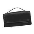 thumbnail image 2 of Bolsa de Maquillaje de Viaje, Bolsa Organizadora de Maquillaje, Artículos Esenciales de Viaje con Divisor Y Asa, Bolsa Portátil para El Cuidado de La negro, 2 of 8