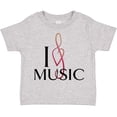 thumbnail image 3 of Inktastic I Love Music Boys or Girls Toddler T-Shirt, 3 of 5