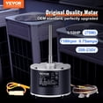 thumbnail image 2 of VEVOR Condenser Fan Motor 5KCP39BGS069S, 5KCP39BGY915S, 1/10 HP 208-230V, 1100RPM, OEM Standard Upgraded Replacement Condenser Motor Reversible Rotating, Explosion-proof CBB65 5μF/370V Capacitor, 2 of 9