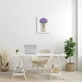 thumbnail image 2 of Stupell Industries Fashion Designer Flower Jar Purple Watercolor Canvas Wall Art by Amanda Greenwood, 2 of 6