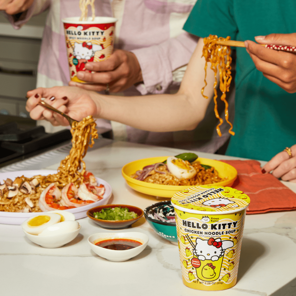 A-Sha, Vegan Ramen Noodle Cup, 6 Pack, Chicken-Style Vegan Flavor