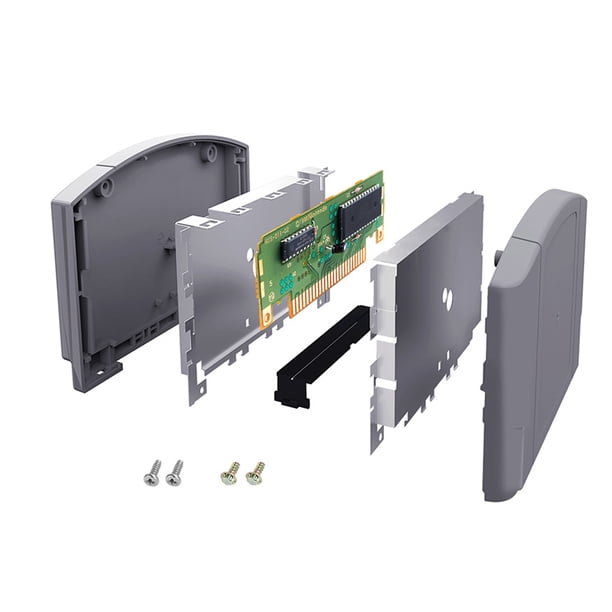 Caparazón Para N64 Cartucho Shell Cover Game Console Cases Kit de reemplazo (gris de EE. UU.) Likrtyny Para estrenar