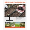 thumbnail image 5 of KFFKFF Drip Irrigation Fittings Kit for 1/4" Tubing, 300 Pieces of Irrigation System Components, Including Tees, Straight Barbs, 4-Way Couplings, Elbows, End Plugs, Single Barbs, and Connectors, 5 of 9