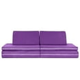 thumbnail image 3 of Jaxx Zipline Playscape - Imaginative Furniture Playset for Creative Kids, Grape, 3 of 10