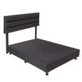 thumbnail image 3 of Box Base Cama Individual + Cabecera Londres Negro, 3 of 7