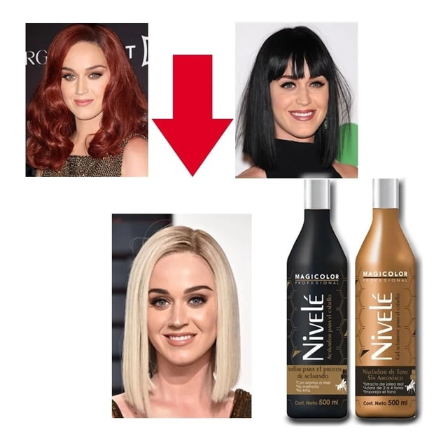 Extractor De Color Negros Rojos Obscuros Aclarante 0 Daño Magicolor cabello