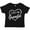 AB-Black, variant on Inktastic I Love My Grandpa in White Chalk Heart Boys or Girls Toddler T-Shirt