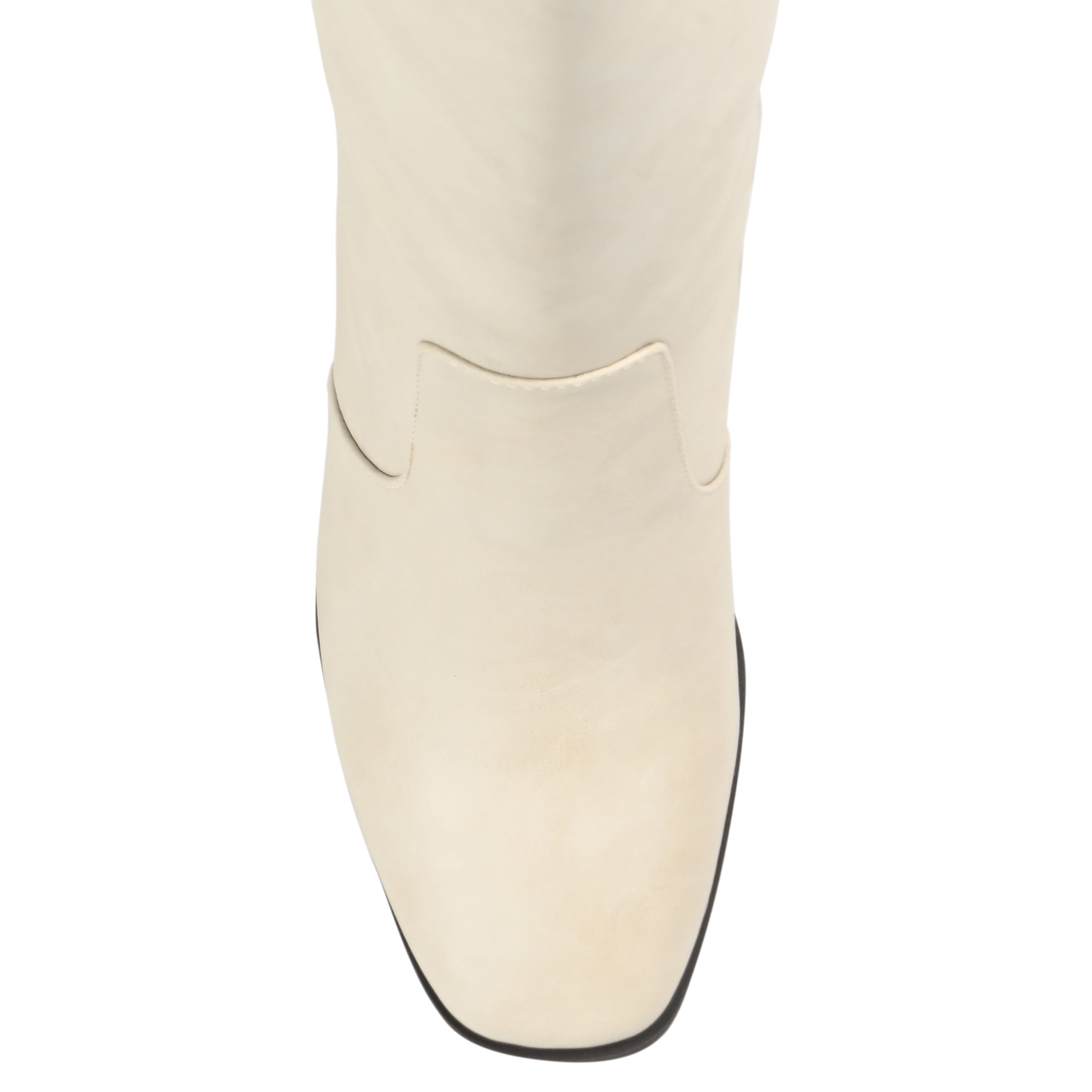Journee Womens Karima Comfort System Wide Calf Stacked Heel Knee High Boots