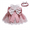 Pink, variant on IBTOM CASTLE Baby Girl Christening Baptism Gowns with Headband Bowknot Pageant Wedding Birthday Princess First Communion Ruffle Tutu Dress 6-9 Months Royal Blue