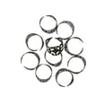 thumbnail image 1 of 10pcs Ajustable de Latón en Estampado Filigrana Flor Hematita Jet Negro, 1 of 5