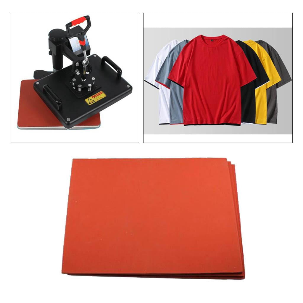 GUOOL Silicone Mat for , Protective -Resistant Mat for Press Machines And HTV And Projects - , 38x38x0.8cm