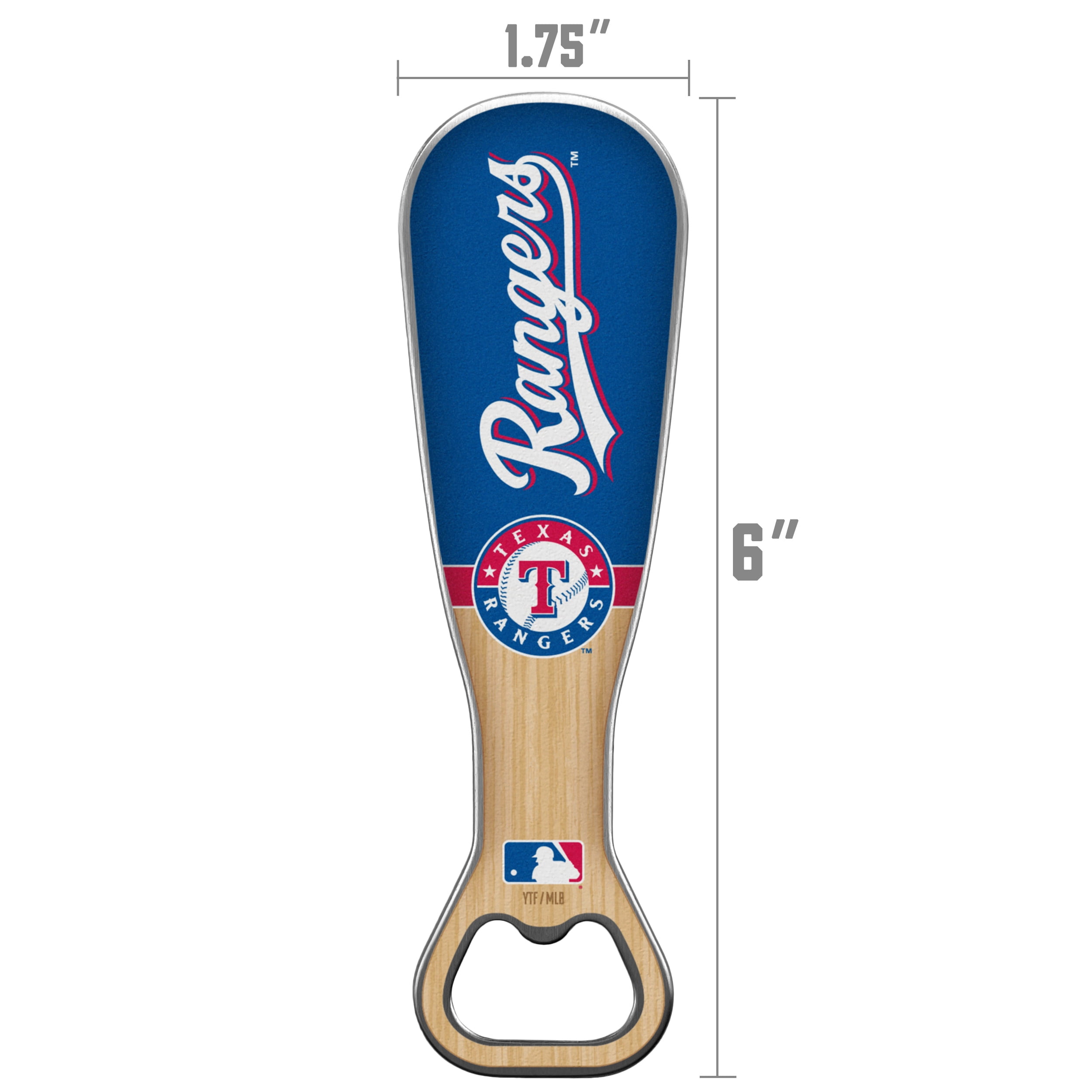 YouTheFan MLB Texas Rangers Season Opener Bottle Opener