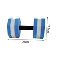 thumbnail image 7 of Aquatic Dumbbell, Pool Resistance Aquatic Exercise Barbell, EVA Aquatic Weights, Foam Dumbbell, Water Dumbbell, Octagonal Blue White, 7 of 7