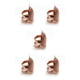thumbnail image 1 of Bewildely Protección de la yema del dedo Antideslizante Dedal Handworking Agujas Gadgets Accesorios de artesanía para Professional Rose Gold S Type2 NO2, 1 of 6