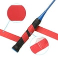 thumbnail image 3 of Uxcell 43.3" Absorb Sweat Non-Slip Tennis Racket Overgrip Tape Wraps Red 9 Pack, 3 of 6