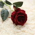 thumbnail image 5 of EGNMCR Mother's Day Gifts Artificial Roses Flower Silk Rose with Stem Realistic Artificial Long Stem Red Rose Valentine's/Mother's Day Fake Roses Bouquet for Wedding Home Decoration, 5 of 6