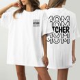 thumbnail image 2 of Birdeem T-Shirt de Baseball pour Femmes Imprimé devant et derrière Col Rond Manches Courtes, 2 of 12