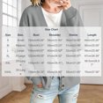thumbnail image 3 of Ghalytn Women's Waffle Knit V-Neck Cardigan, Button Front Long Sleeve with Pockets, 3 of 8