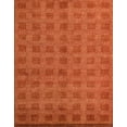 thumbnail image 1 of Ahgly Company Machine Washable Indoor Rectangle Abstract Orange Red Area Rugs, 6' x 9', 1 of 7