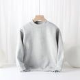 thumbnail image 5 of Ropa de invierno de manga larga con forro polar para niños, Material polar grueso cálido con corona alta, estilo Simple, 5 of 5