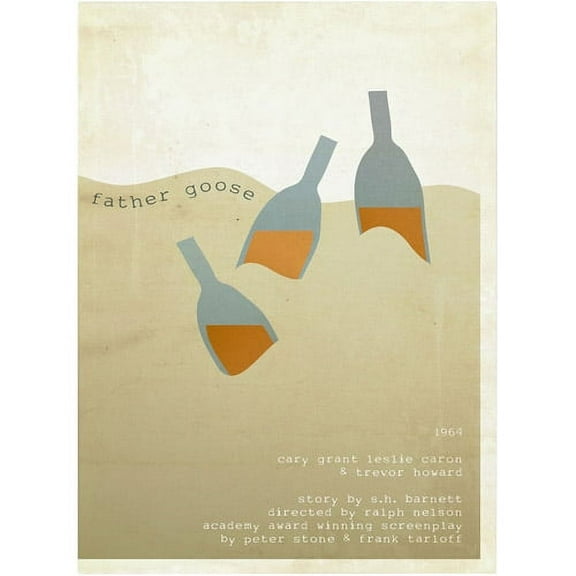 Trademark Fine Art "Father Goose" Canvas Art by Megan Romo